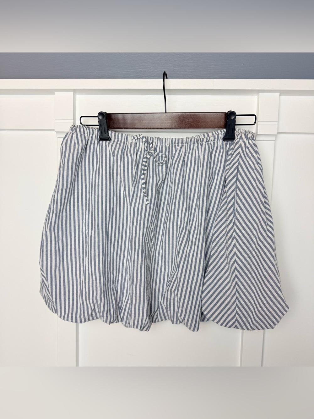 NWT Bubble Hem Mini Skirt Size M Y2K Balloon Skirt All In Favor Nordstroms